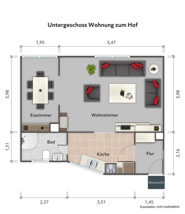 Wohn- und Geschäftshaus mit Ausbaupotenzial - Grundriss