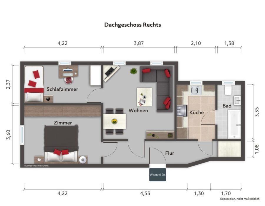 Wohn- und Geschäftshaus mit Ausbaupotenzial - Grundriss