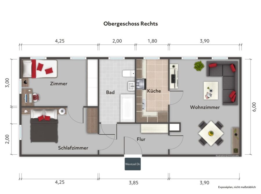 Wohn- und Geschäftshaus mit Ausbaupotenzial - Grundriss