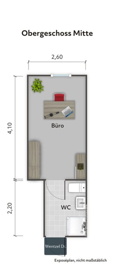 Wohn- und Geschäftshaus mit Ausbaupotenzial - Grundriss