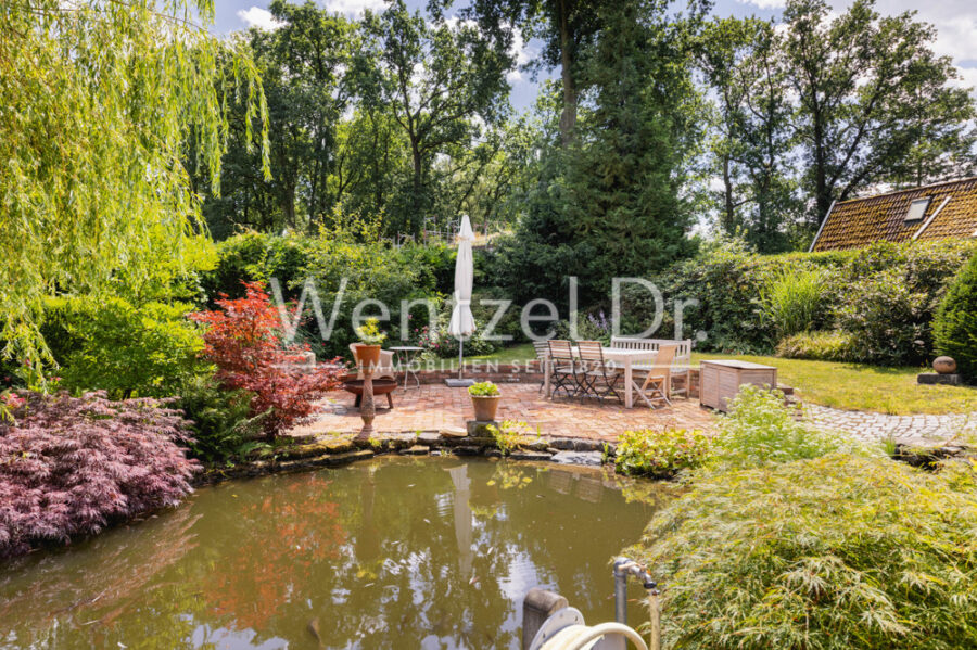 Einfamilienhaus mit Gartenparadies - Außenbereich