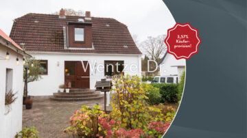 Einfamilienhaus – Ideal für Paare mit schönem Garten und Garage im grünen Stadtteil Kiel-Kronsburg, 24145 Kiel (Gaarden), Einfamilienhaus