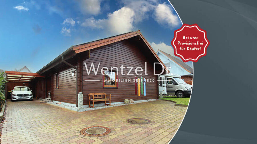 Stilvoll und praktisch: Bungalow mit Wintergarten und Carport - Startbild