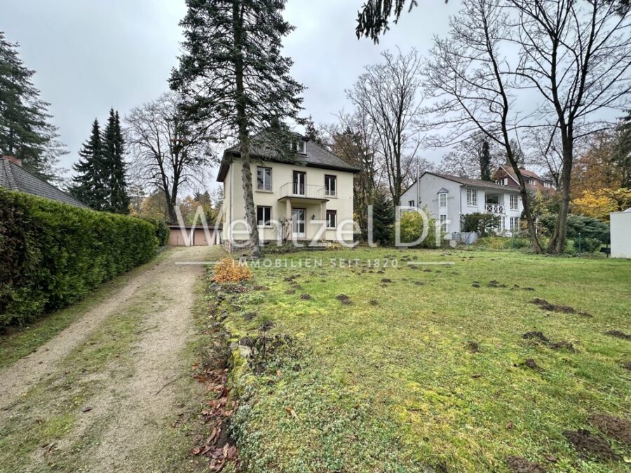 Herrschaftliche Stadtvilla auf großzügigem Grundstück mit Anbaupotential! - Garten