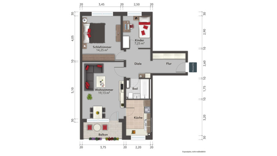 9000€ Nettokaltmiete möglich - Grundriss